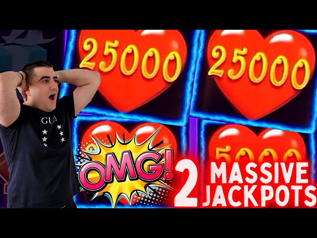 2 MASSIVE JACKPOTS On Lightning Link Slot Machines – Las Vegas Casino HUGE JACKPOTS