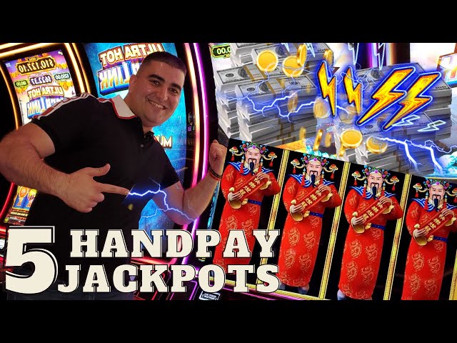 5 HANDPAY JACKPOTS On Same LIGHTNING LINK Slot – Casino BIG WINS