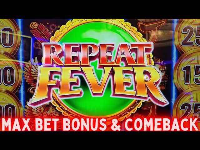 Amazing COMEBACK On Slot Machine Betting MAX