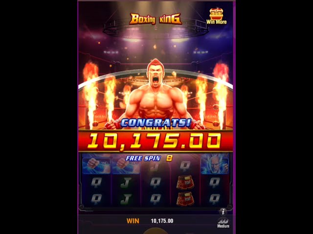 Boxing King Casino Slot Game Big Win to 3Scatter Kamal $10,175.00