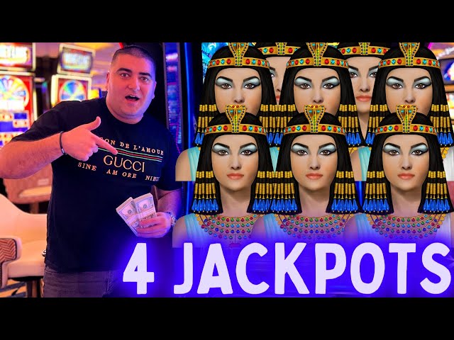 I Won 4 HANDPAY JACKPOTS In 10 Minutes – Back To Back MAJOR JACKPOTS