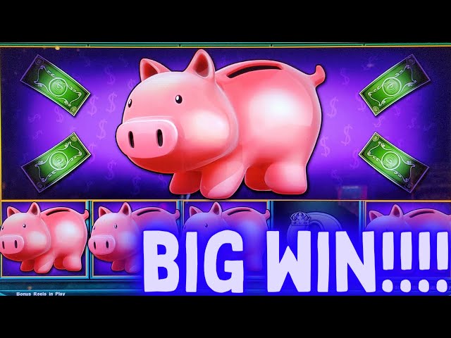 I Won BIG On Piggy Bankin Slot Machine In Las Vegas