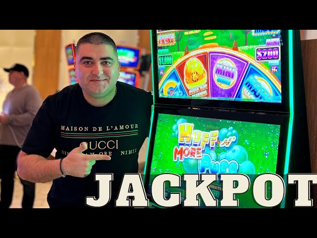 JACKPOT HANDPAY On Huff N More Puff – Casino Big Wins