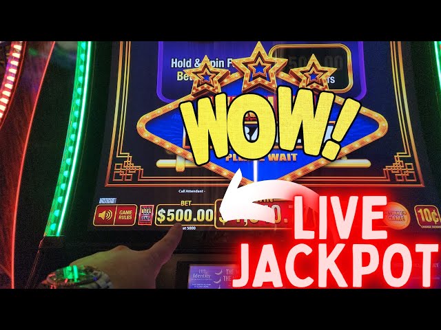 Live Jackpot On $500 Max Bet Buying BONUS