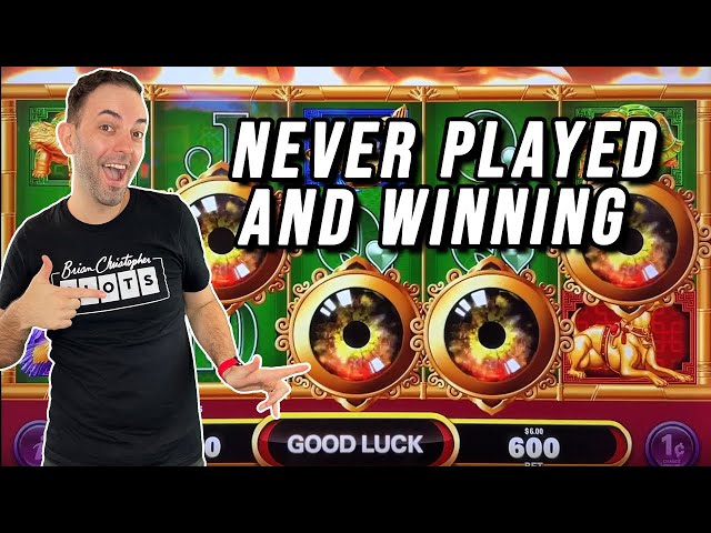 NEVER Played & WINNING Play THESE New Slot Machines!!