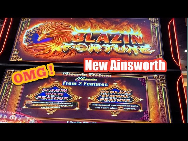 New Ainsworth slot | retrigger frenzy bonus