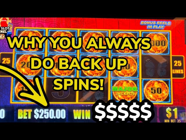 $250 BETS YOU SHOULD ALWAYS DO BACK UP SPINS!