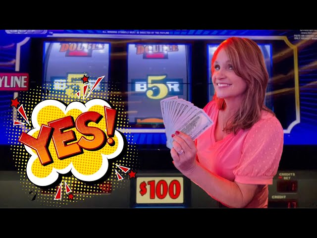 $100 Double Gold Slots Second Spin Jackpot! High Limit Buffalo! | Staceysslots.com