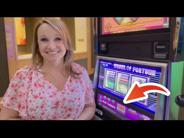 $100 Wheel Of Fortune Slot And Huff ‘n Even More Puff-Winning Non-Stop Jackpots