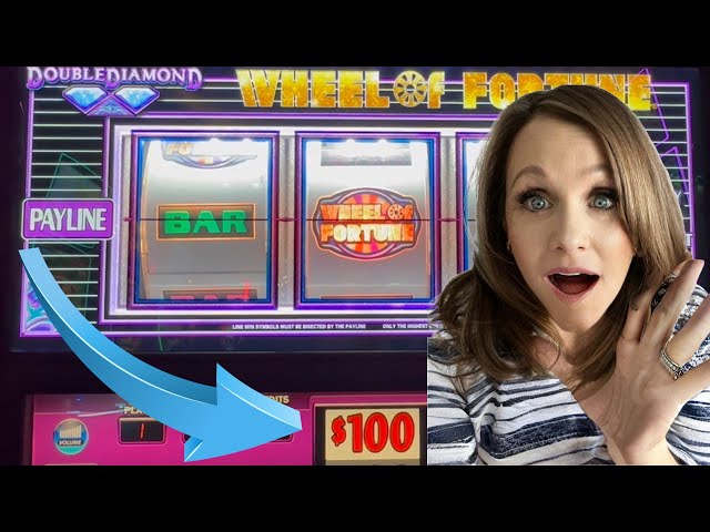 $100 Wheel of Fortune Jackpot and Rare Old School Slots in Las Vegas!