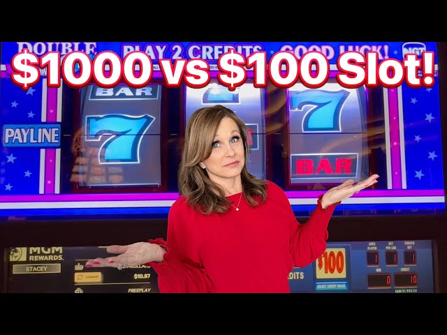 $1000 Cash Vs. $100 Las Vegas Slot Machine! Plus Old School Pinball