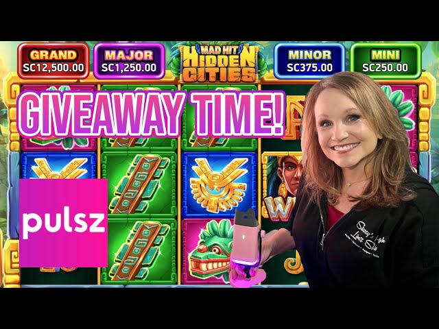 10,000 SC Pulsz Live Stream! Let’s Spin Big and Win BIG!!