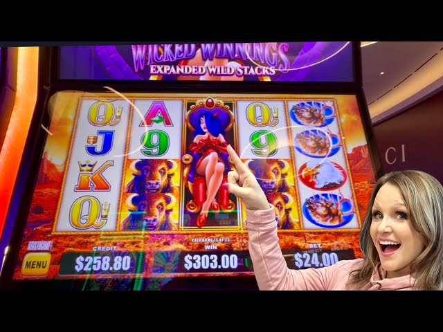 2 Slot Jackpots! The BEST NEW Buffalo Slot Machine in Las Vegas!