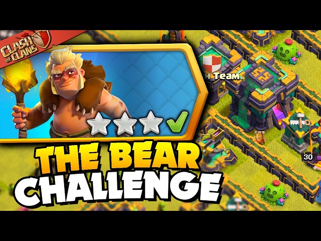 Easily 3 Star Don’t Poke the Bear Challenge (Clash of Clans)