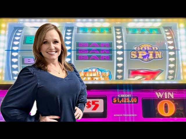 High Limit Wheel of Fortune Gold Spin Slot at Las Vegas’ Premier Casino!