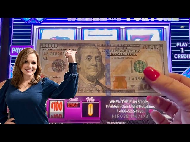 Is $2000 Enough to Defeat $100 Wheel of Fortune Slot Machine!?