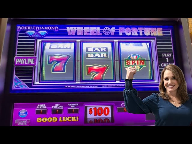 Last Spin Save! $100 Wheel of Fortune Slot Machine! (Las Vegas Slots!)