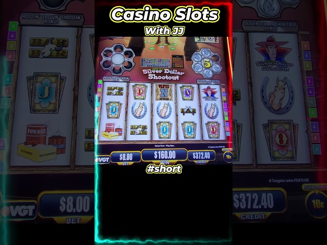 Silver Dollar Shootout red screen #casino #slots #gamble #reels