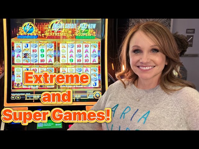 This Slot Video Has It All! Extreme, Super & Regular Free Games! Buffalo!