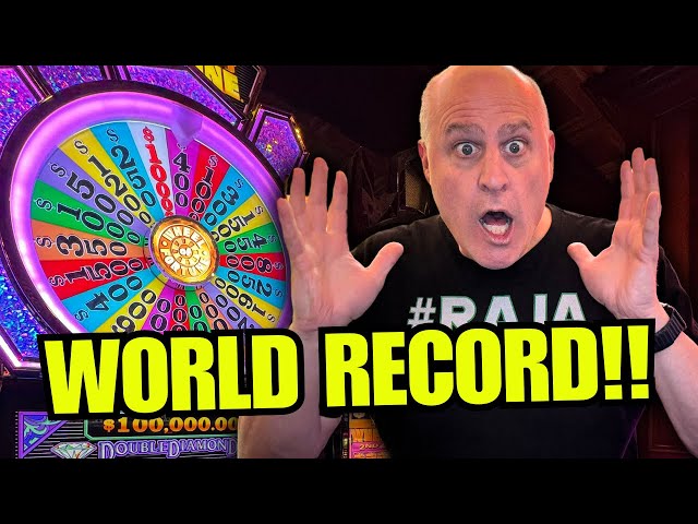 WORLD’S LARGEST GROUP PULL!!! NONSTOP $100/SPIN WHEEL OF FORTUNE JACKPOTS!