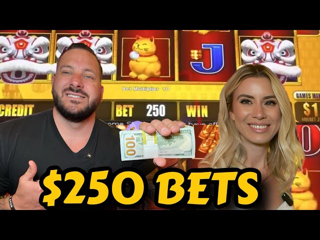 $250 BETS ON HAPPY LANTERN MASSIVE JACKPOTS!