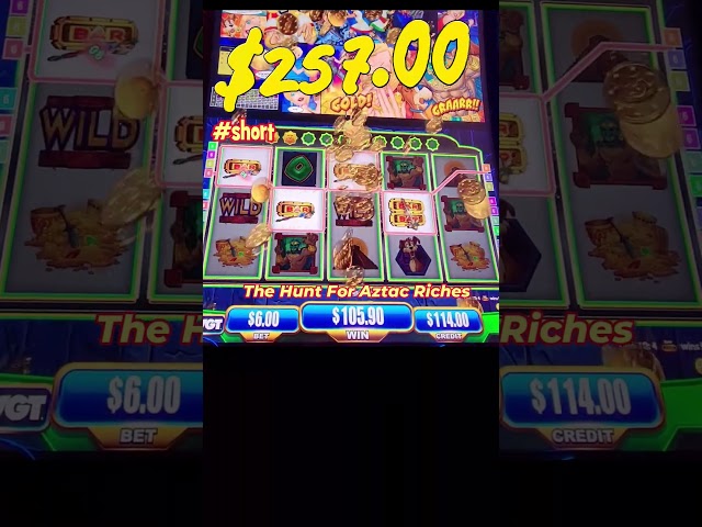 Aztec Riches * screen * #shorts #slot #casino #casinoslotsjj #reels