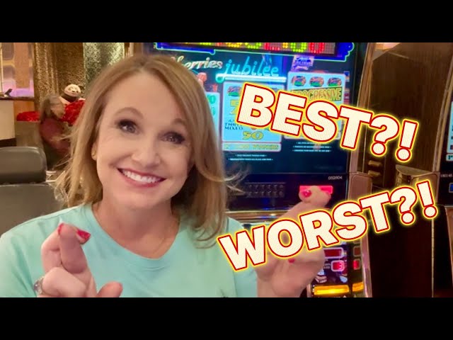 BEST or WORST Slot? Cherries Jubilee plus More High Limit Casino Slots!