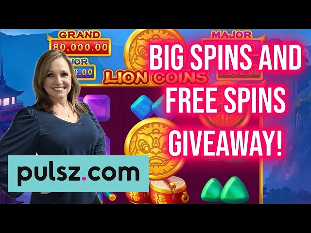 Big Spins & Free Spin Giveaway on Pulsz Social Casino! JOIN ME!