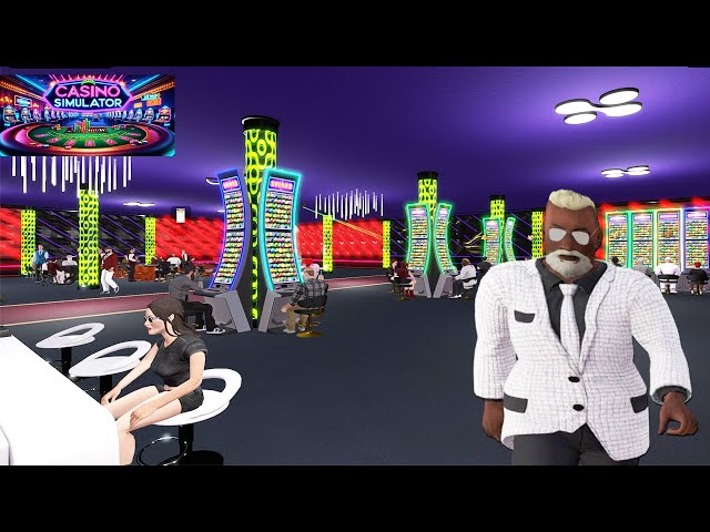 CASINO KU SEMAKIN BESAR DAN MEWAH ORANG KAYA MULAI BERDATANGAN! Casino Simulator GAMEPLAY #4