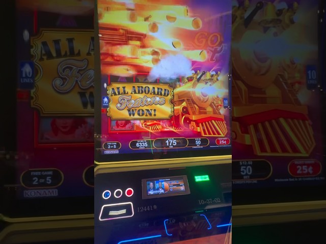 CRAZY ALL ABOARD SLOT JACKPOT! #slots #casino #jackpot #slot #slotmachine #gambling #bonus #vegas