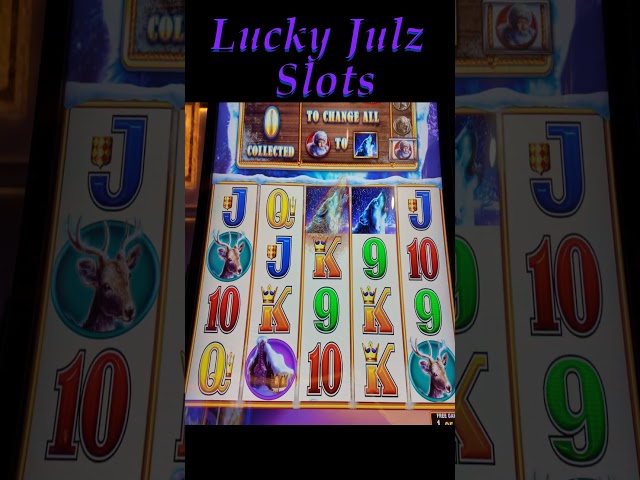 Doubling up On Timber Wolf Triple Jackpot #bonus #slots #casino