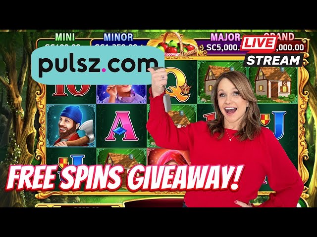 Free Spins & Jackpots On Pulsz.com! Join Us!