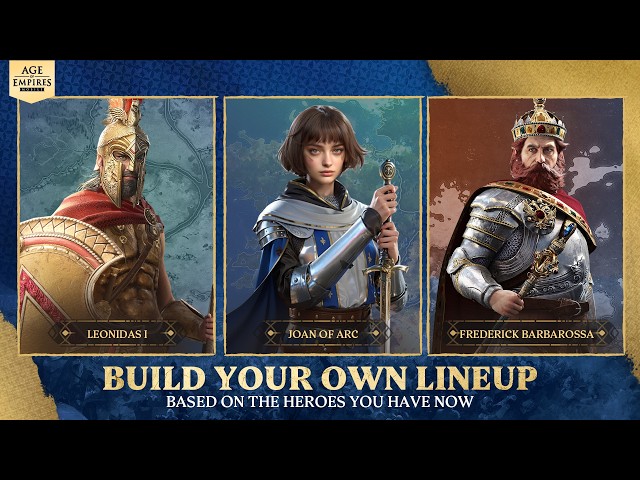 How to Build Up Your Own IDEAL HERO LINEUP in Age of Empires Mobile?