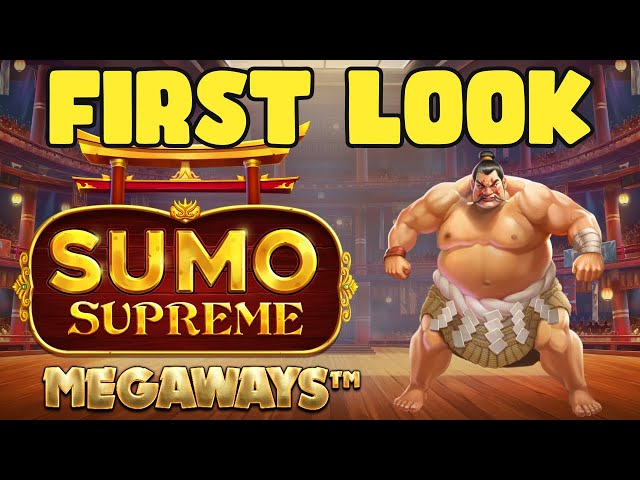 NEW PRAGMATIC PLAY SLOT – SUMO SUPREME MEGAWAYS **FIRST LOOK** AT A BONUS BUY BIG WIN (DEMO PLAY)