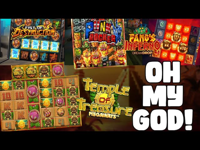 OMG!! THE MOST EPIC LIVE STREAM – FULL OF BIG WINS INCLUDING PUNK ROCKER 2, PIRATE BONANZA AND MORE