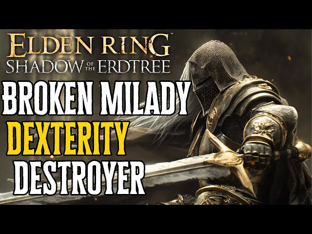 OVERPOWERED Elden Ring DLC Milady Build