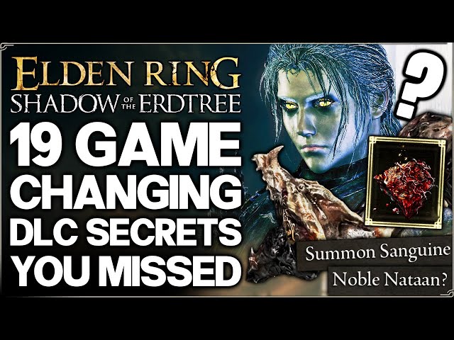 Shadow of the Erdtree – 19 New HUGE DLC Secrets & Things You Didn’t Know You Could Do – Elden Ring!