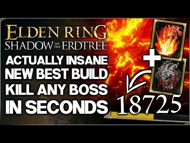 Shadow of the Erdtree – New BROKEN Dragon Power Combo = OVERPOWERED – Best Build Guide – Elden Ring!