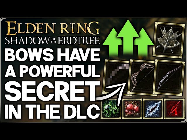 Shadow of the Erdtree – New Bows = Secretly INSANE – INSANT Bleed & Best Build Guide – Elden Ring!