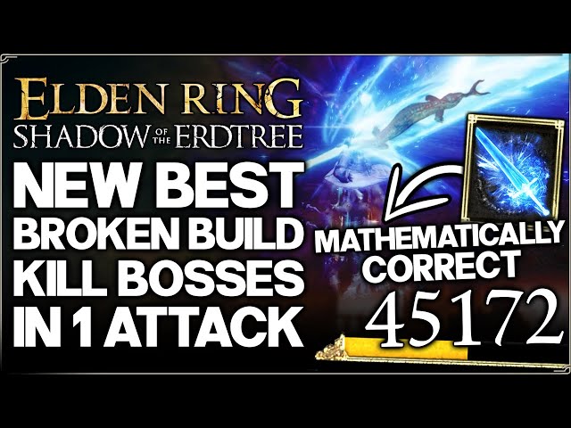 Shadow of the Erdtree – New HIGHEST DAMAGE Boss Breaking Combo – Best Build Guide – Elden Ring DLC!