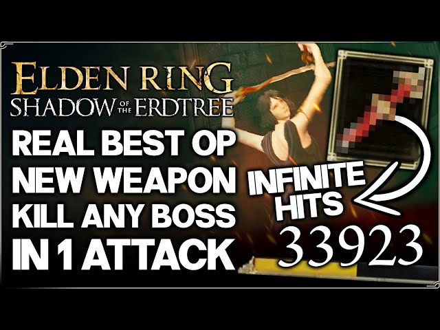 Shadow of the Erdtree – New INFINITE Damage Combo Kills ANY Boss in Seconds – Best Build Elden Ring!