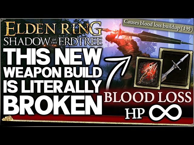 Shadow of the Erdtree – New INFINITE IMMORTAL Bleed Combo is OP – Best Build Guide – Elden Ring DLC!