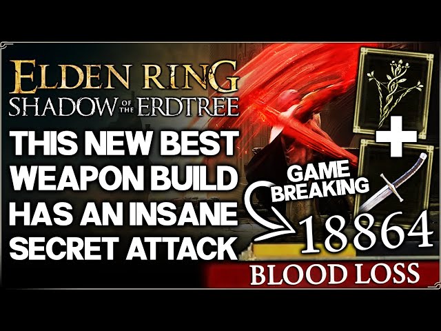 Shadow of the Erdtree – New OP Secret Backhand Blade Combo Found – Best Build Guide Elden Ring DLC!