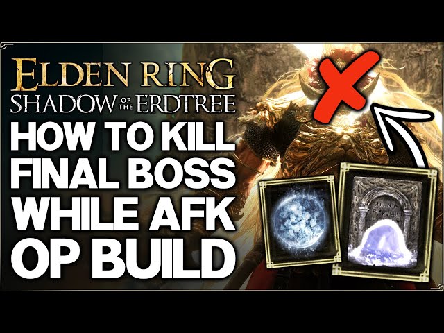Shadow of the Erdtree – This is BROKEN – How to Kill Radahn While AFK – Best Mimic Build Elden Ring!