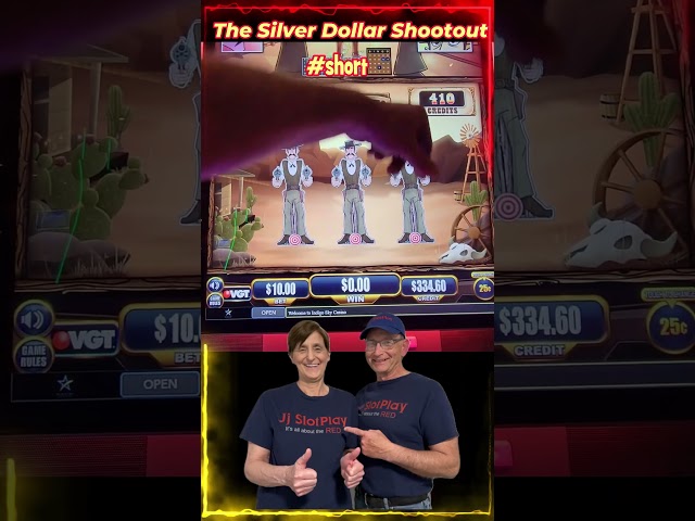 “Silver Dollar Shootout” red screen #casino #slots #gamble