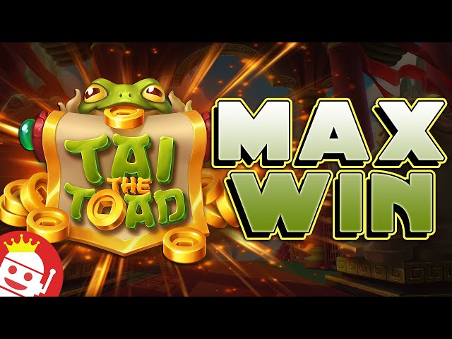 TAI THE TOAD (HACKSAW GAMING) 7500x MAX WIN HIT!