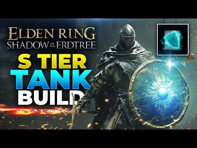 The BEST Tank Shield Build For Elden Ring DLC! (EASY MODE)