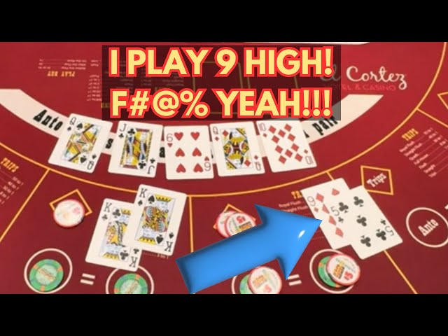 ULTIMATE TEXAS HOLD ‘EM in LAS VEGAS! I PLAY 9 HIGH! F#@% YEAH!!! #poker #holdem