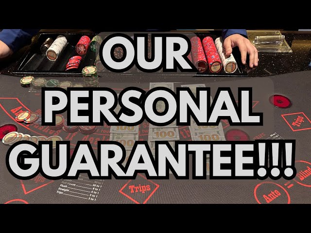 ULTIMATE TEXAS HOLD ‘EM in LAS VEGAS! OUR PERSONAL GUARANTEE!!! HELP US GET THERE! #poker #holdem