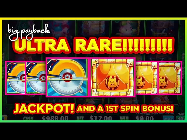 ULTRA RARE JACKPOT SESSION on Huff N’ Even More Puff Slots!